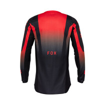 Maillot cross Fox 2025 180 Lean - Rouge Fluo 2
