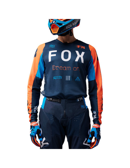 Maillot cross Fox 2025 180 Race Spec - Bleu midnight