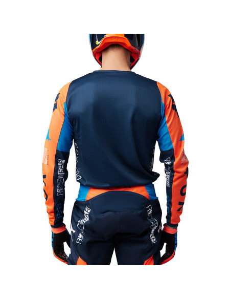 Maillot cross Fox 2025 180 Race Spec - Bleu midnight