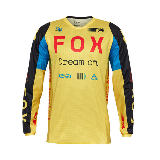 Maillot cross Fox 2025 180 Race Spec - Jaune pâle