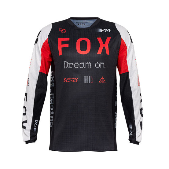 Maillot cross Fox 2025 180 Race Spec - Rouge Fluo