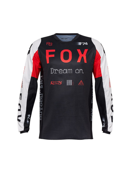Maillot cross Fox 2025 180 Race Spec - Rouge Fluo