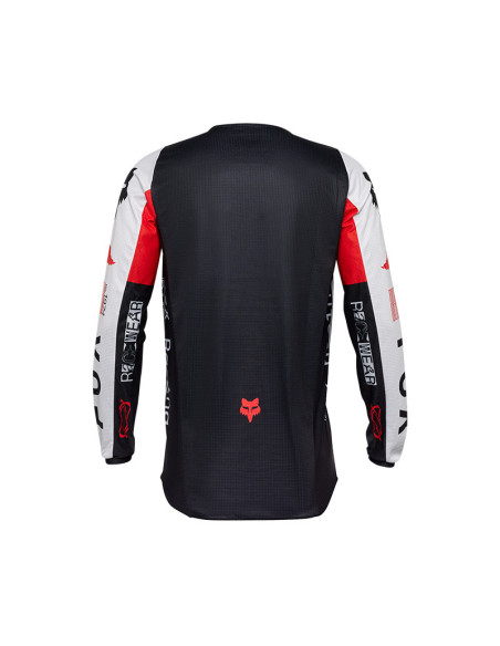 Maillot cross Fox 2025 180 Race Spec - Rouge Fluo