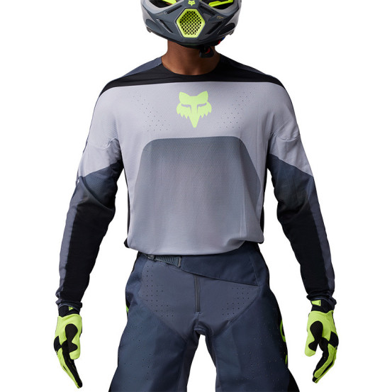 Maillot cross Fox 2025 360 Divider - Gris Steel