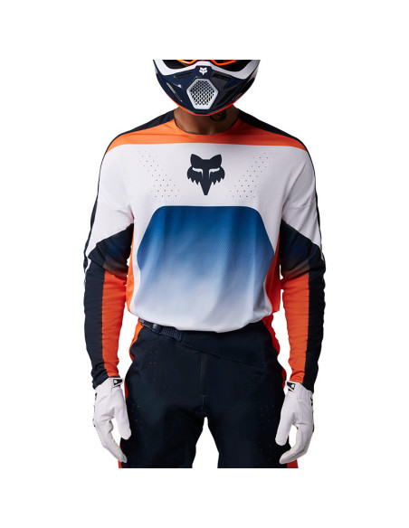 Maillot cross Fox 2025 360 Divider - Orange Fluo