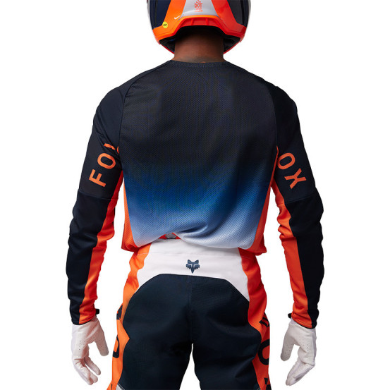 Maillot cross Fox 2025 360 Divider - Orange Fluo