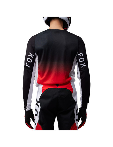 Maillot cross Fox 2025 360 Divider - Rouge Fluo