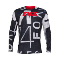 Maillot cross Fox 2025 360 Seventy 4 - Rouge Fluo