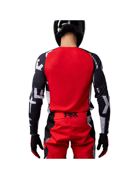Maillot cross Fox 2025 360 Seventy 4 - Rouge Fluo