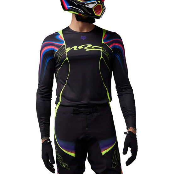 Maillot cross Fox 2025 Flexair Energy - Noir