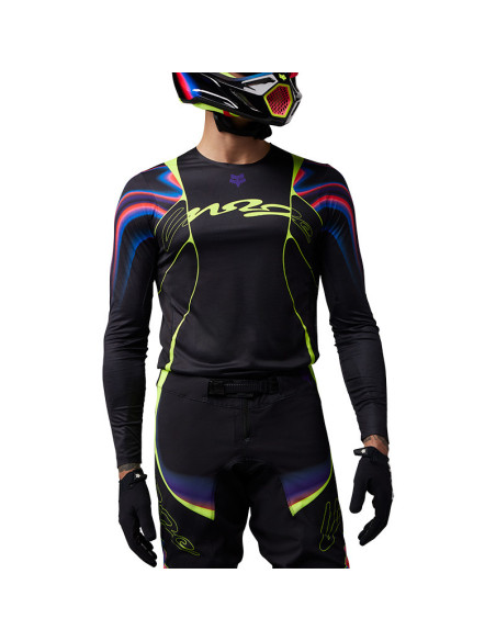 Maillot cross Fox 2025 Flexair Energy - Noir