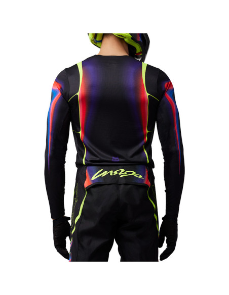 Maillot cross Fox 2025 Flexair Energy - Noir