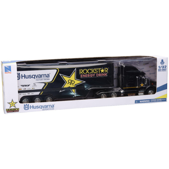 Camion Team Rockstar HUSQVARNA NEWRAY - Echelle 1/32°