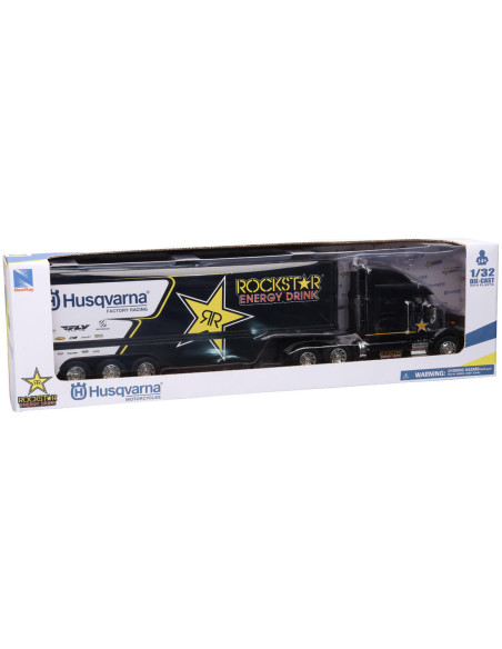 Camion Team Rockstar HUSQVARNA NEWRAY - Echelle 1/32°