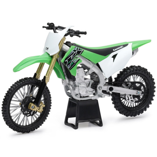 Moto miniature KAWASAKI 450 KX NEWRAY - Echelle 1/12°