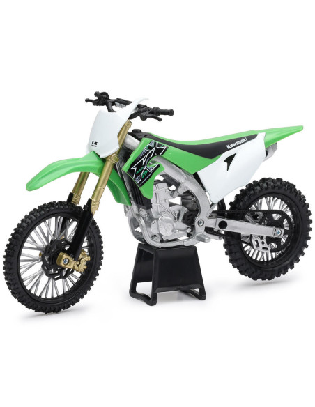 Moto miniature KAWASAKI 450 KX NEWRAY - Echelle 1/12°