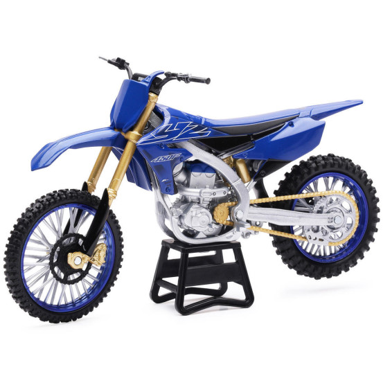Moto miniature YAMAHA 450 YZF NEWRAY - Echelle 1/12°