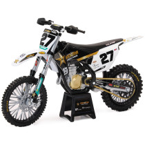 Moto miniature HUSQVARNA 450 FC Rockstar M. STEWART NEWRAY - Echelle 1/12°
