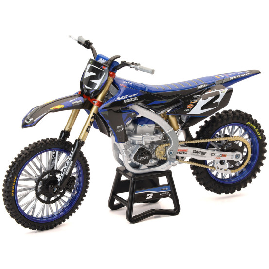 Moto miniature YAMAHA 450 YZF C. WEBB NEWRAY - Echelle 1/12°