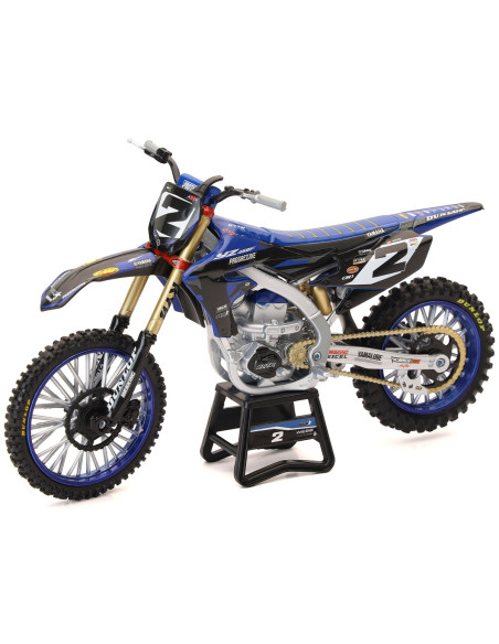 Moto miniature YAMAHA 450 YZF C. WEBB NEWRAY - Echelle 1/12°