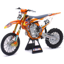 Moto miniature KTM 450 SX-F Red Bull M. MUSQUIN NEWRAY - Echelle 1/6°
