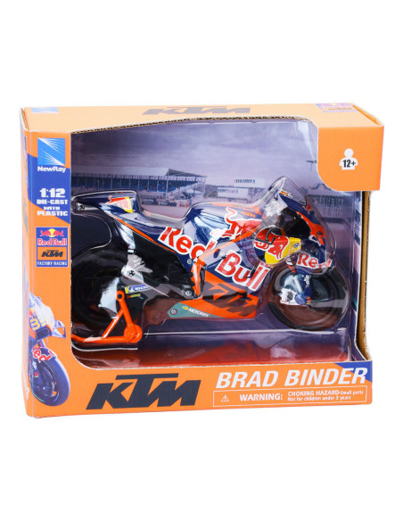 Moto miniature GP KTM Red Bull B. BINDER NEWRAY - Echelle 1/12°