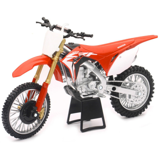 Miniature moto replica 1/12 - HONDA 450 CRF R 2017