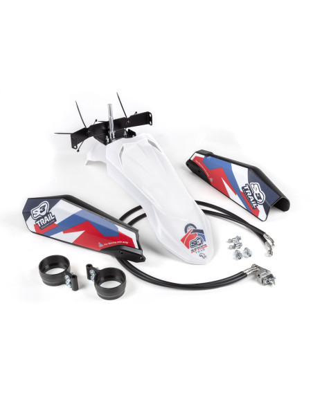 Kit garde boue avant S3 Blanc Honda Africa Twin