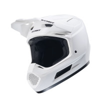 Casque cross Kenny 2025 Performance Solid - Blanc