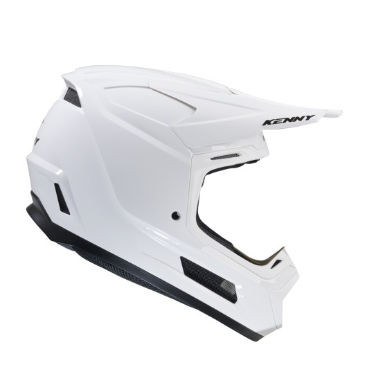 Casque cross Kenny 2025 Performance Solid - Blanc