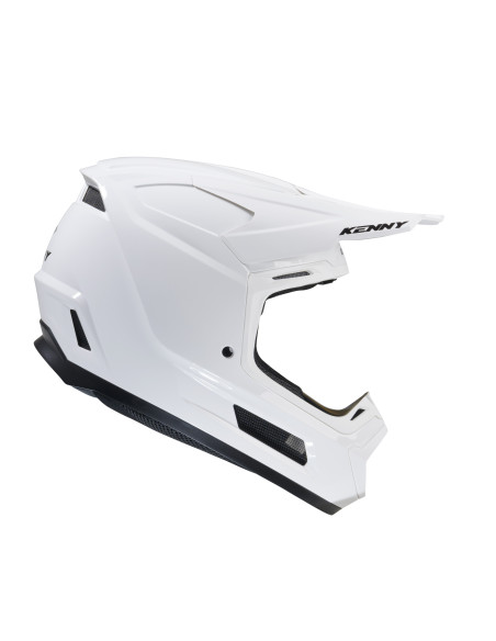 Casque cross Kenny 2025 Performance Solid - Blanc
