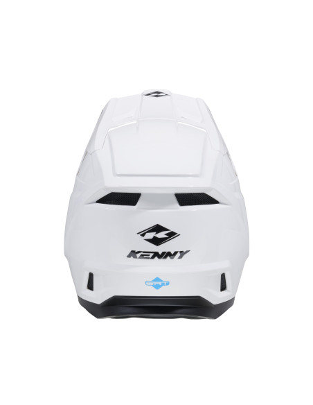 Casque cross Kenny 2025 Performance Solid - Blanc