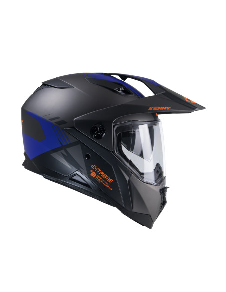 Casque Kenny 2025 Extreme Graphic - Gris acier Mat