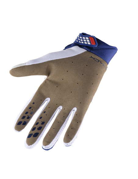 Gants cross Kenny 2025 Track - Bleu Rouge