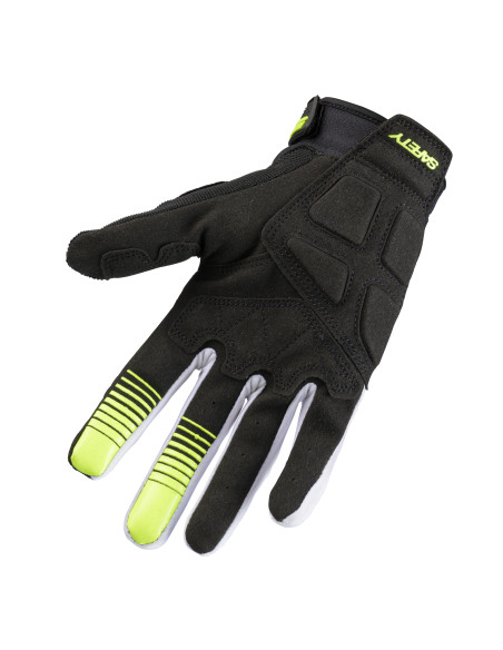 Gants cross Kenny 2025 Safety - Jaune Fluo