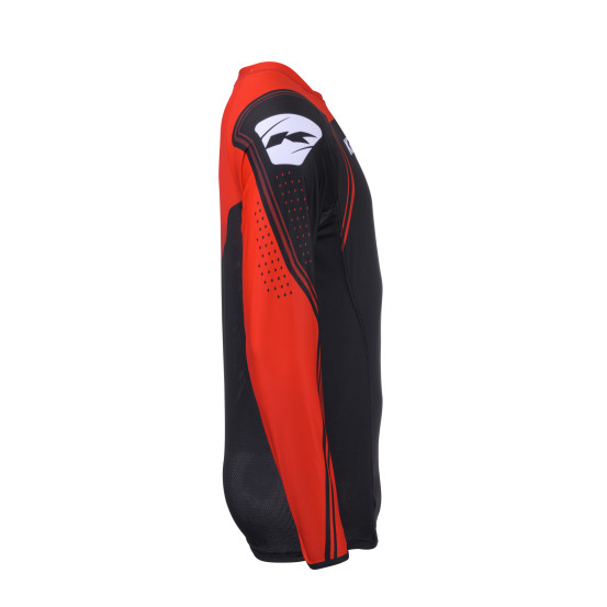 Maillot cross Kenny 2025 Titanium - Rouge