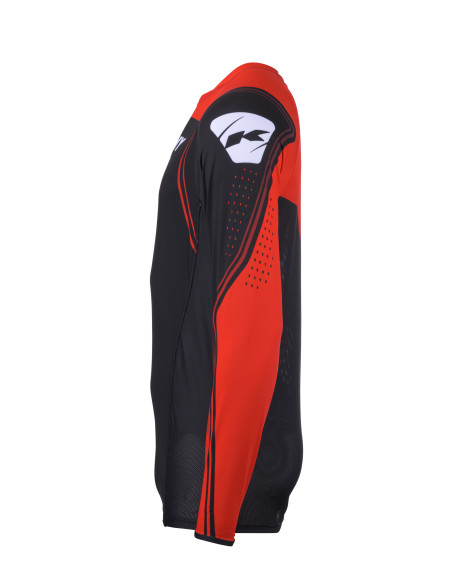 Maillot cross Kenny 2025 Titanium - Rouge