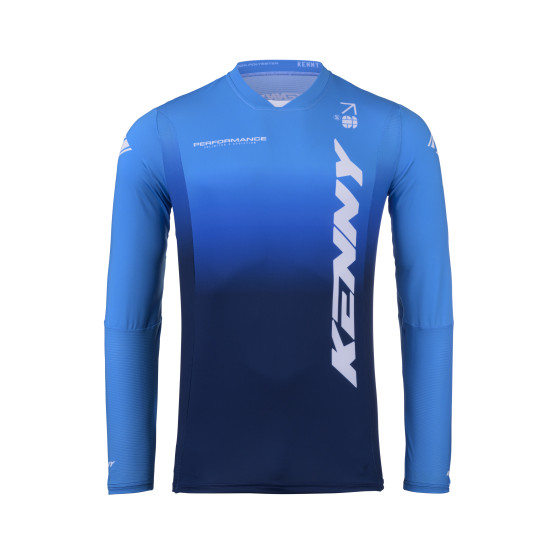 Maillot cross Kenny 2025 Performance - Gradient Bleu