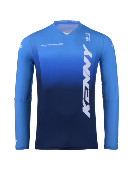 Maillot cross Kenny 2025 Performance - Gradient Bleu