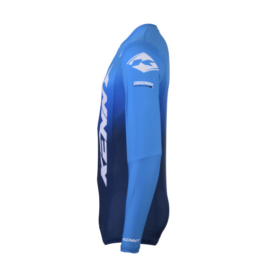 Maillot cross Kenny 2025 Performance - Gradient Bleu