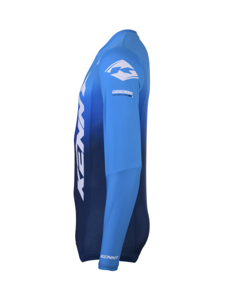 Maillot cross Kenny 2025 Performance - Gradient Bleu