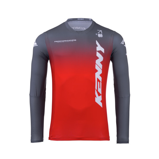 Maillot cross Kenny 2025 Performance - Gradient Rouge