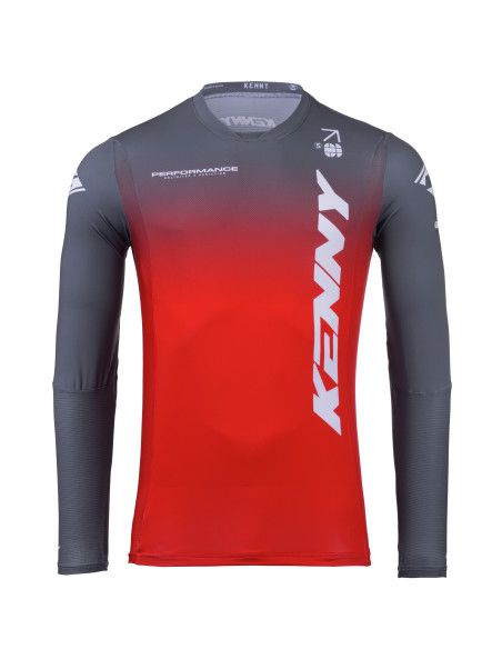 Maillot cross Kenny 2025 Performance - Gradient Rouge