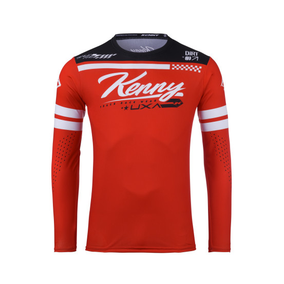 Maillot cross Kenny 2025 Track - Dirt Rouge