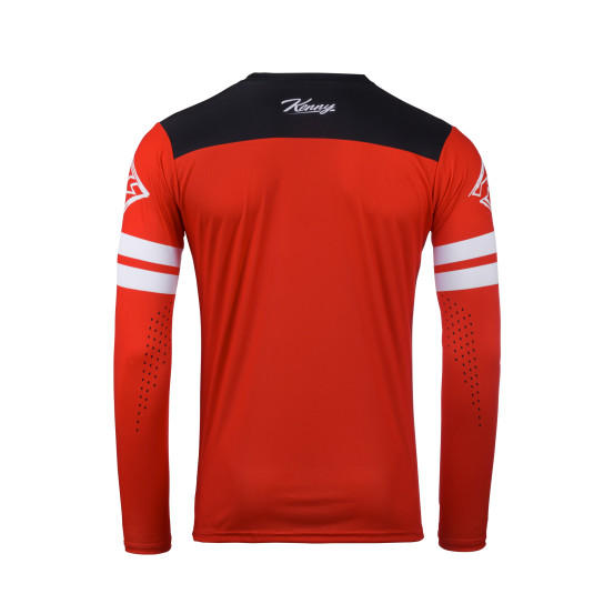 Maillot cross Kenny 2025 Track - Dirt Rouge