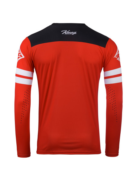 Maillot cross Kenny 2025 Track - Dirt Rouge