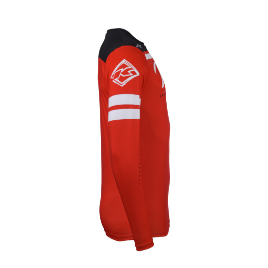 Maillot cross Kenny 2025 Track - Dirt Rouge