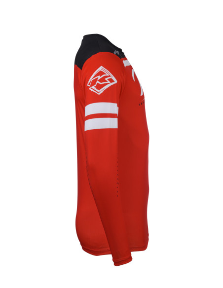 Maillot cross Kenny 2025 Track - Dirt Rouge