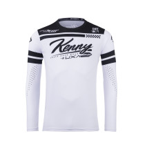 Maillot cross Kenny 2025 Track - Dirt Blanc
