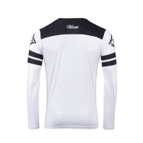 Maillot cross Kenny 2025 Track - Dirt Blanc